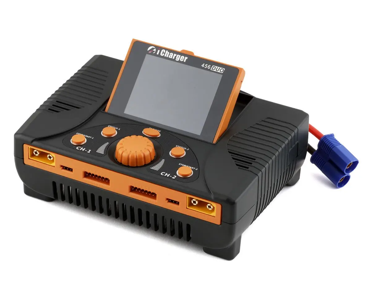 Junsi Icharger 456Duo Lilo/Lipo/Life/Nimh/Nicd Dc Battery Charger (6S/70A/2200W) Jun-456Duo 1