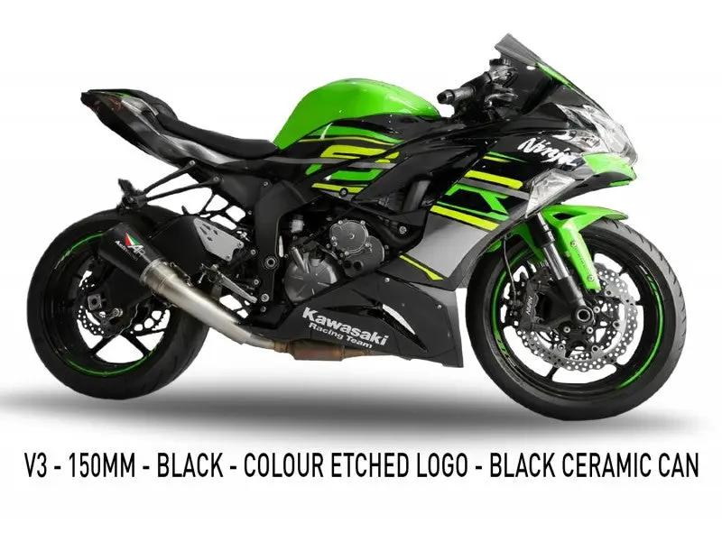 Austin Racing V3 Decat Race Exhaust – Optimized For 2009+ Kawasaki Ninja Zx-6R (636Cc) 1