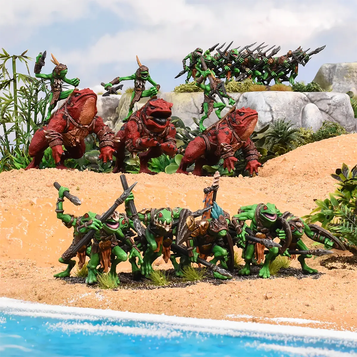 Kings Of War - Trident Real Amphibian Battle Group 1