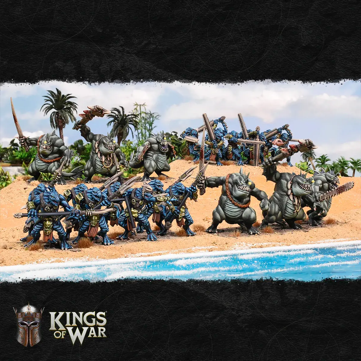 Kings Of War - Trident Realm Oceanspawn Battle Group 1