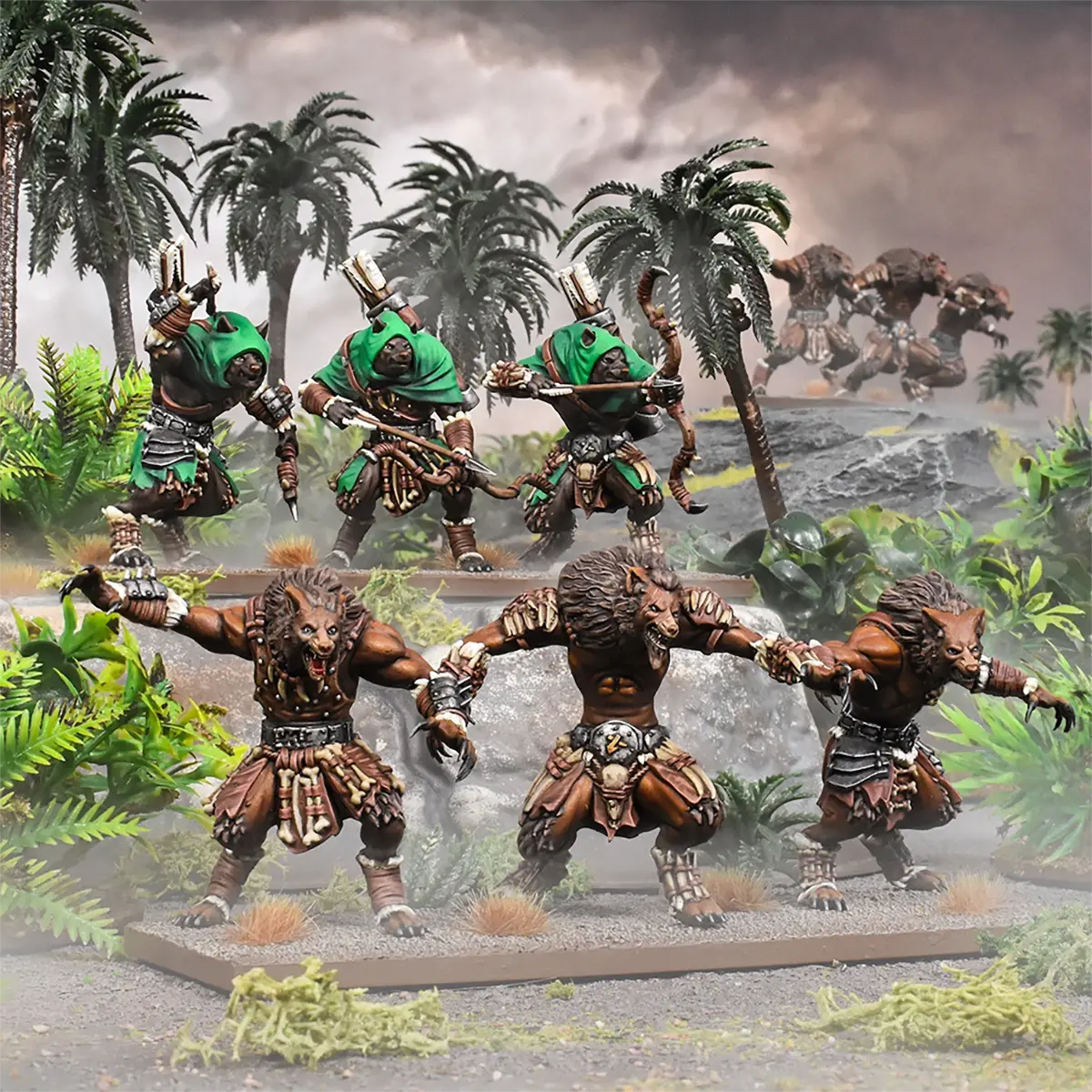 Kings Of War - Xirkaali Hunter Battle Group 1