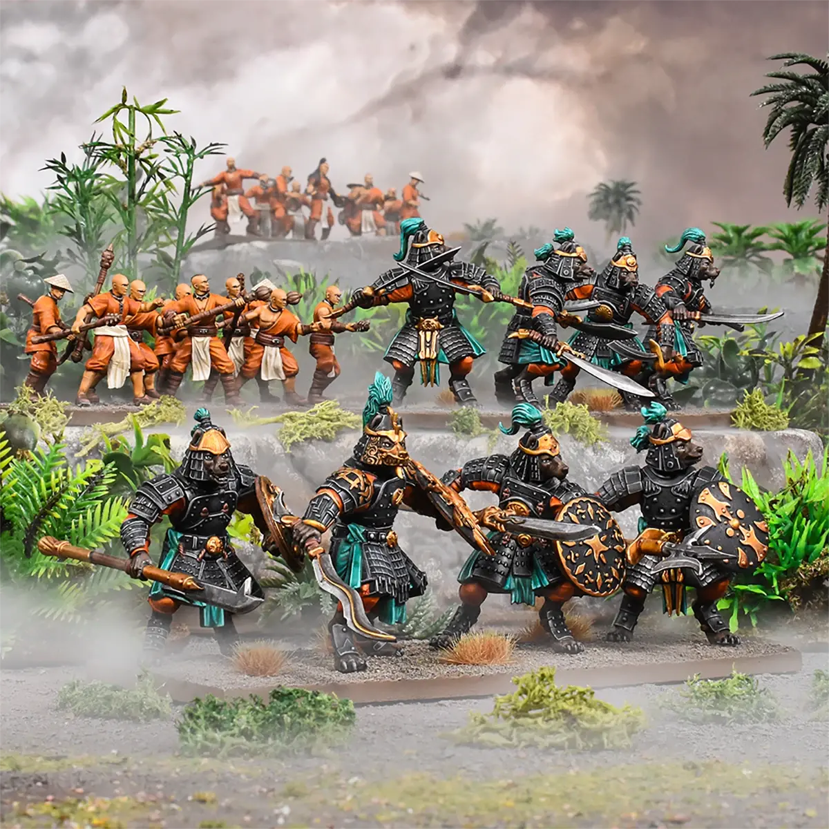 Kings Of War - Xirkaali Warrior Battle Group 1