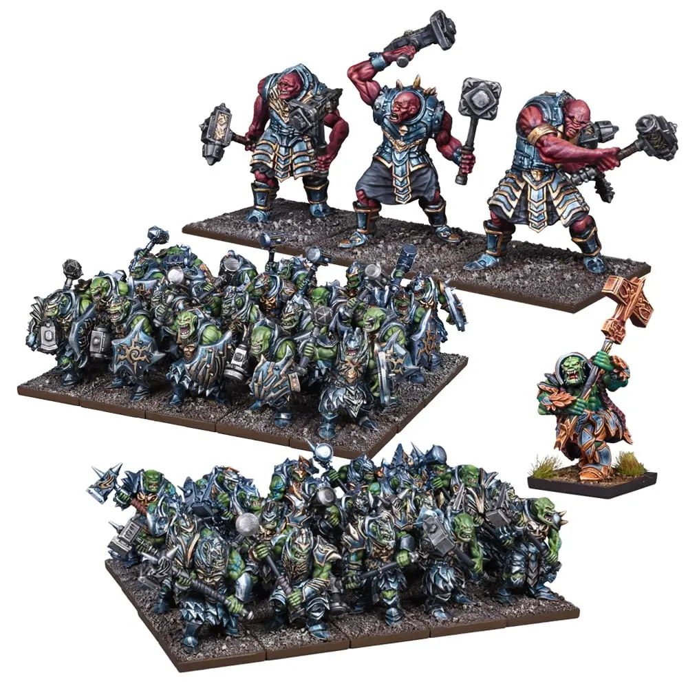 Kings Of War Riftforged Orc Army (2021) Mgkwo108 1