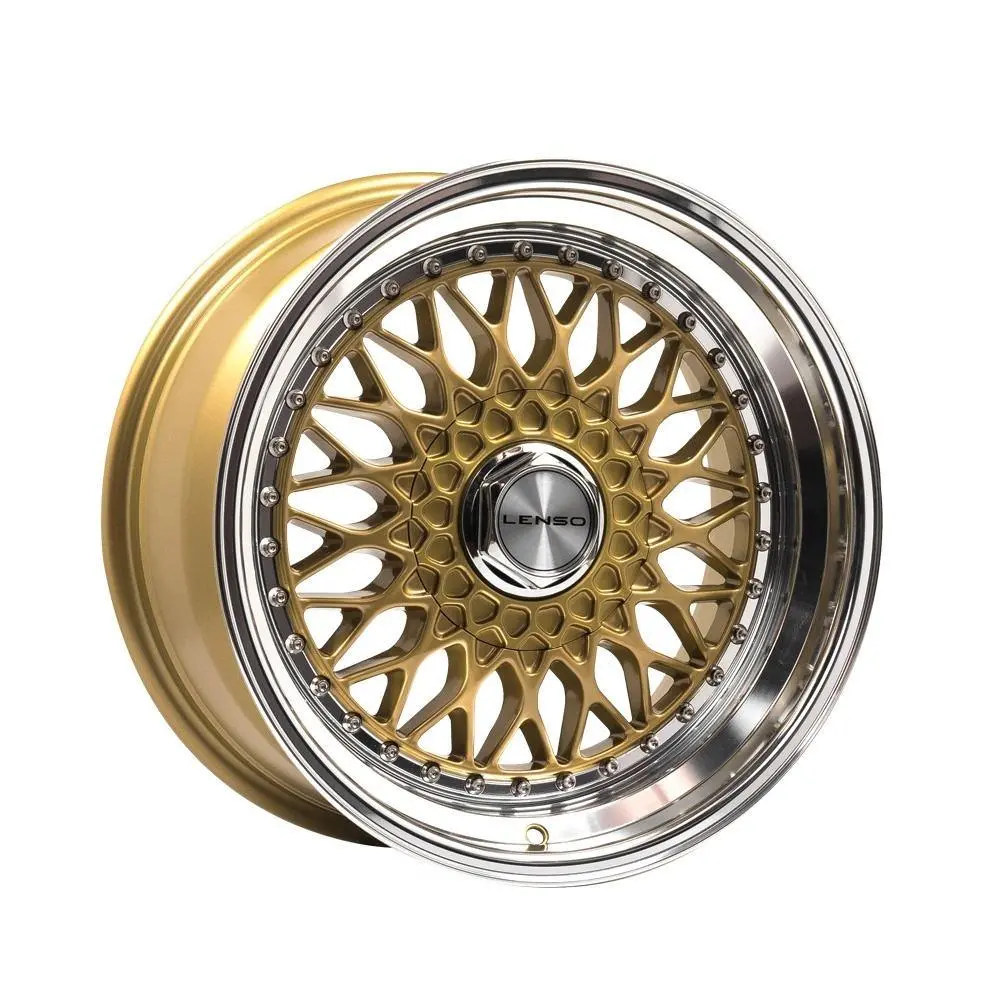 Lenso Bsx Gold & Mirror Dish 15*7 1