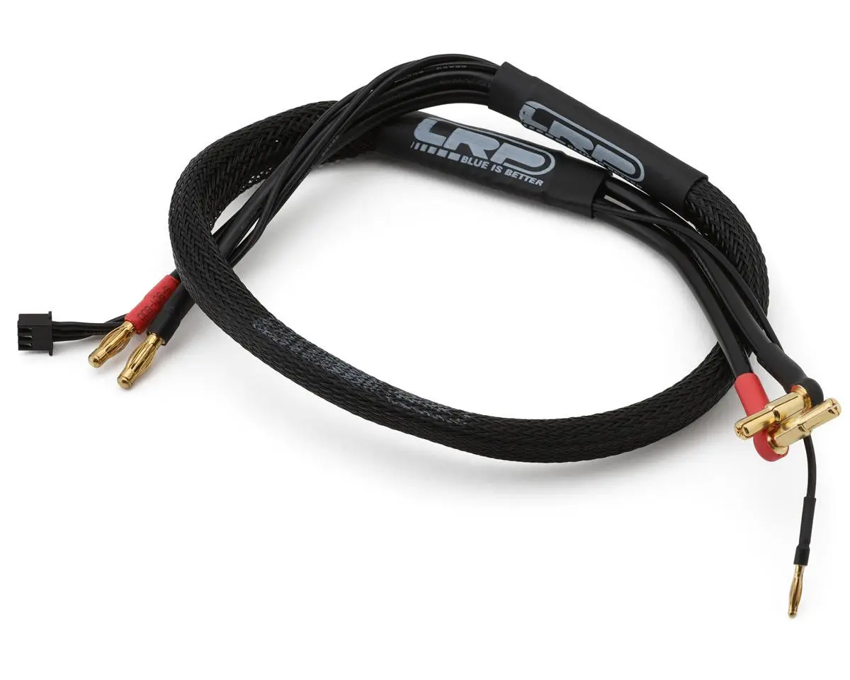 Lrp 2S Lipo Charge/Balance Lead (4Mm To 4/5Mm Bullet Connector) (600Mm) Lrp499103 1
