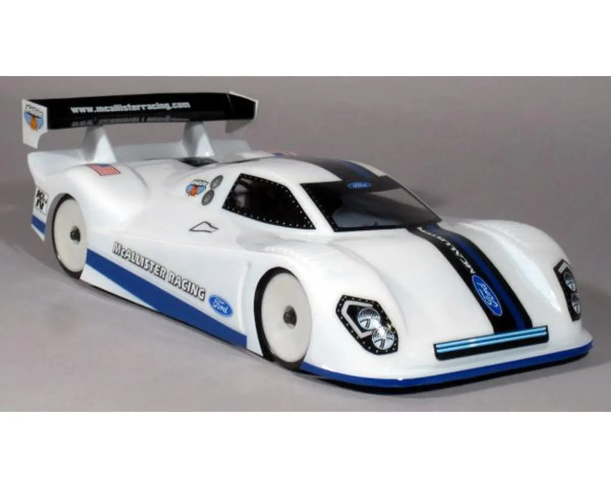 Mcallister Racing Riley Daytona 1/10 On-Road Touring Car Body (Clear) (.030) Mca297-03 1