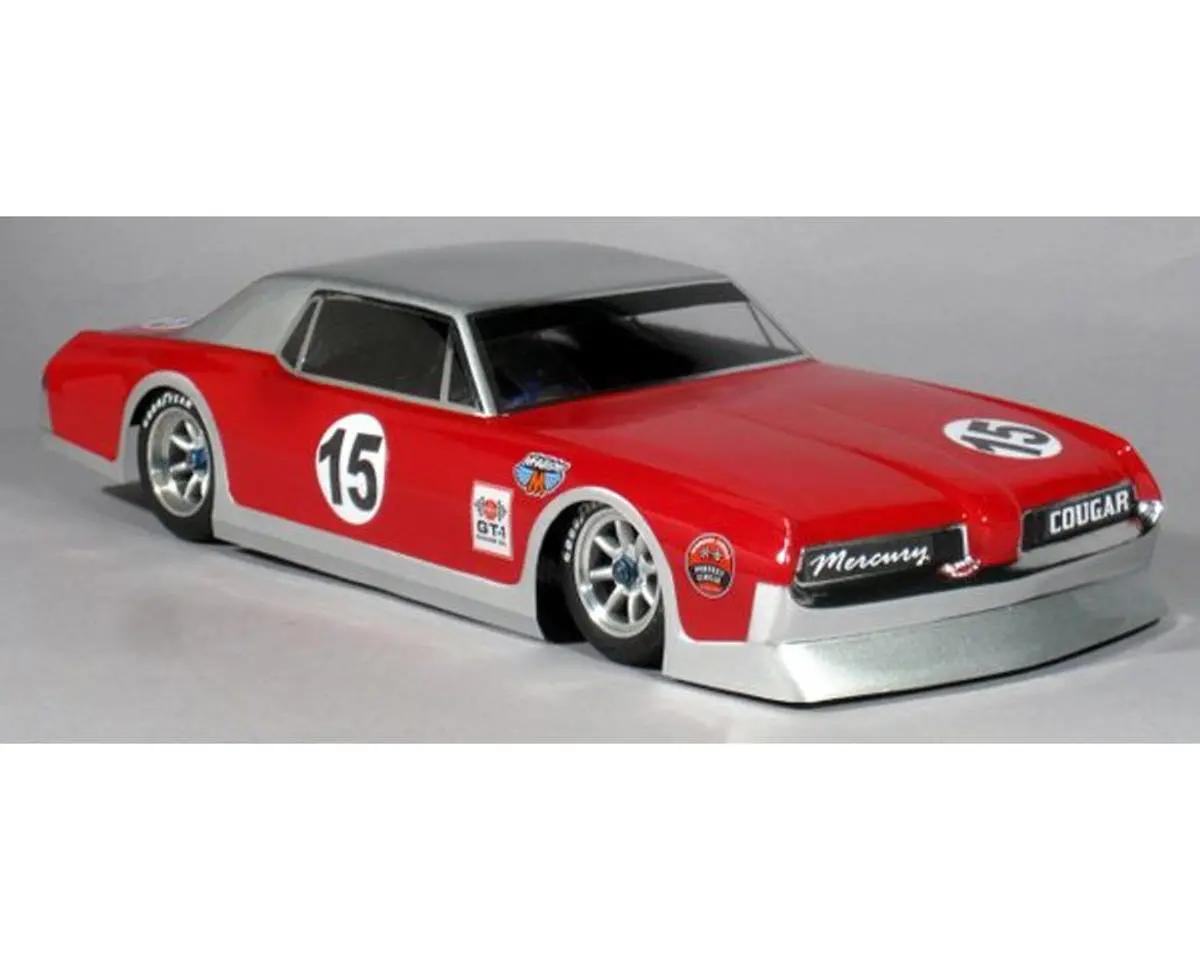 Mcallister Racing 1968 Cougar 1/10 On-Road Vta Body 305-25 1