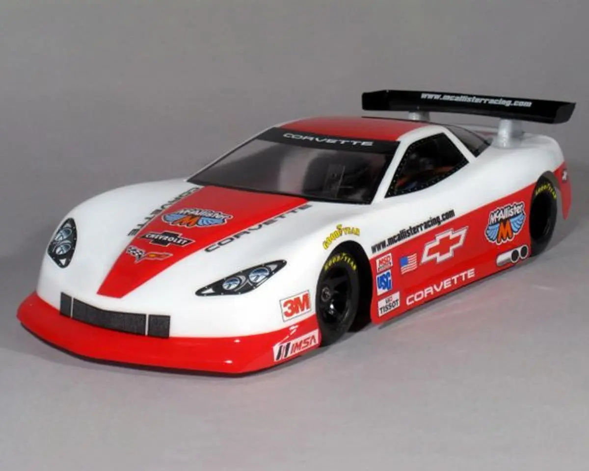 Mcallister Racing Wgt-R Lemans C6 1/10 On-Road Touring Car Body (Clear) (.030) Mca311-03 1