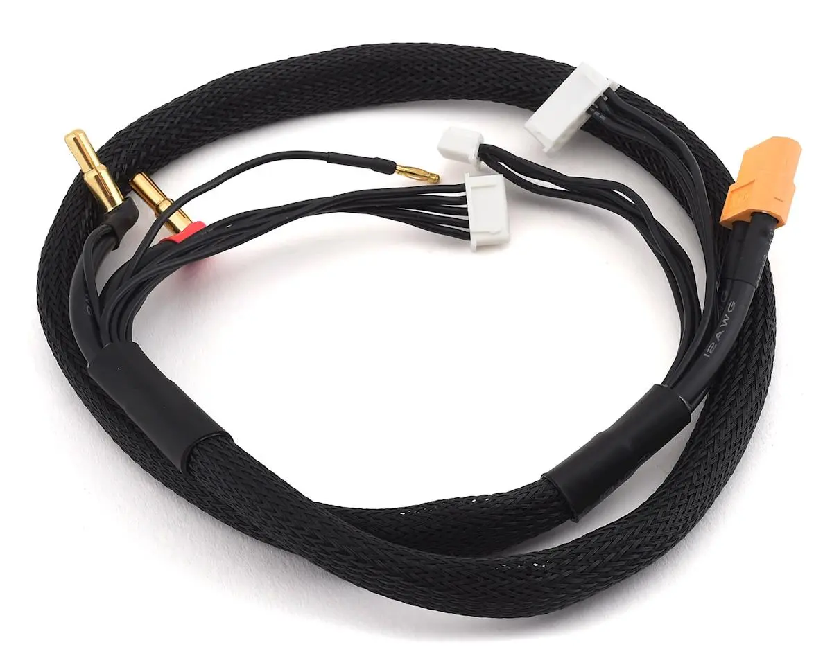 Maclan Max Current 2S/4S Charge Cable Lead W/4Mm & 5Mm Bullet Connector Mcl4173 1