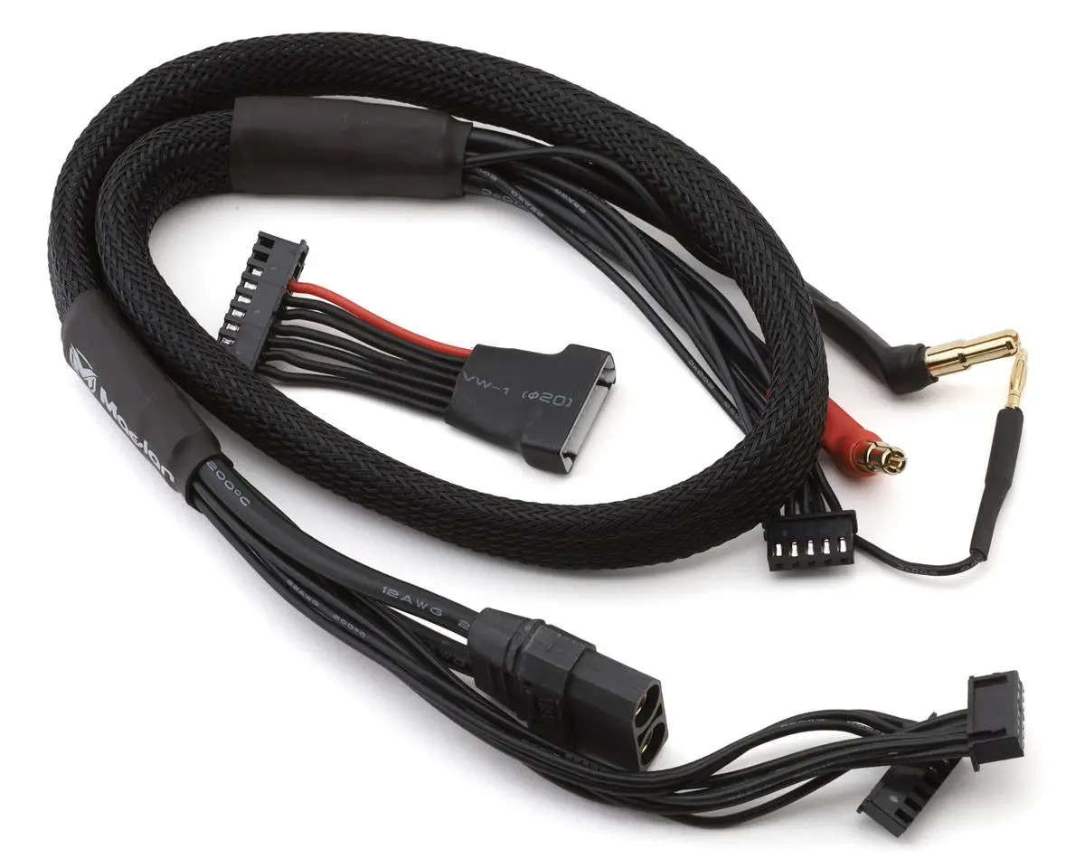 Maclan Max Current 2S/4S Charge Cable (Xt90) (Junsi Icharger 456 & 458Duo) Mcl4333 1