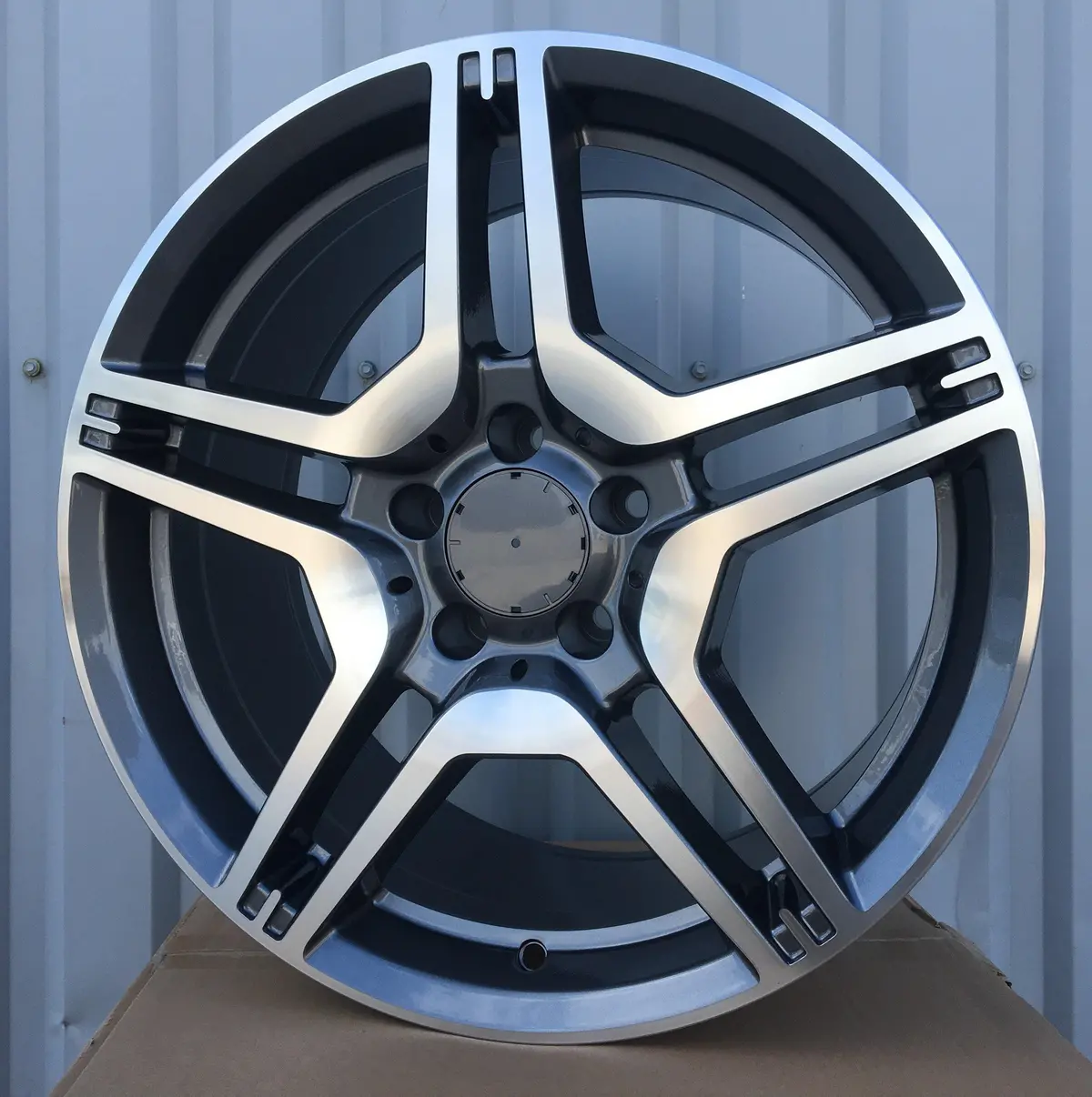 Replica For Mercedes 552/3 Anthracite Polish 19*8.5 1