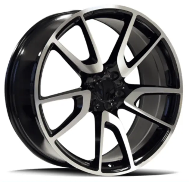 Replica For Mercedes 10483 Black Poilish 19*8 1