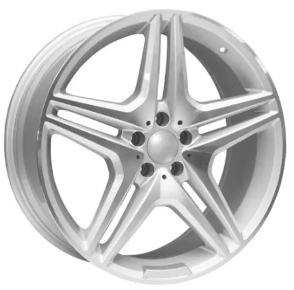 Replica For Mercedes 552/4 Silver Machined 19*8.5 1