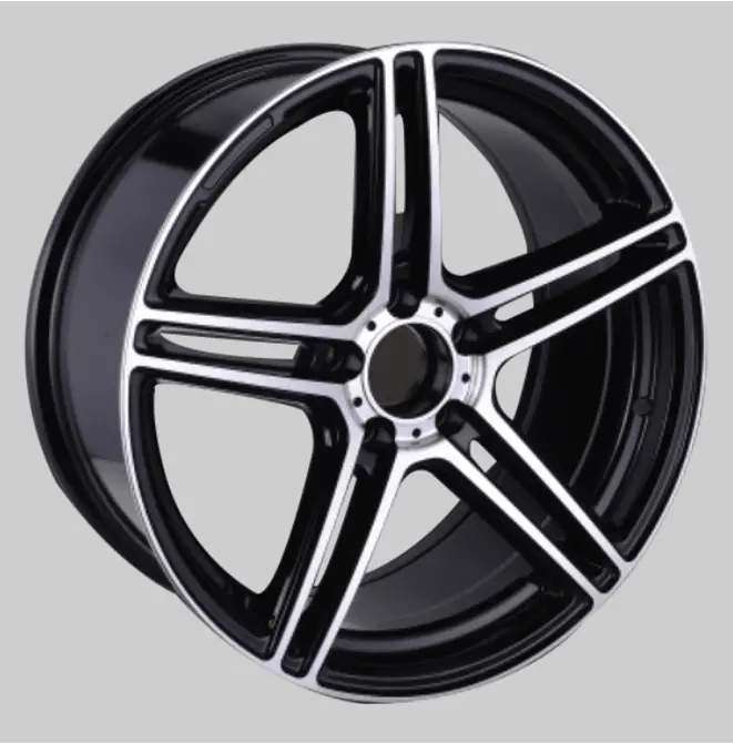 Replica For Mercedes 552/5 Black Polish 19*9.5 1
