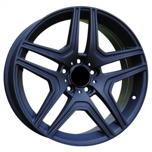 Replica For Mercedes 666 Matt Black 22*10 1