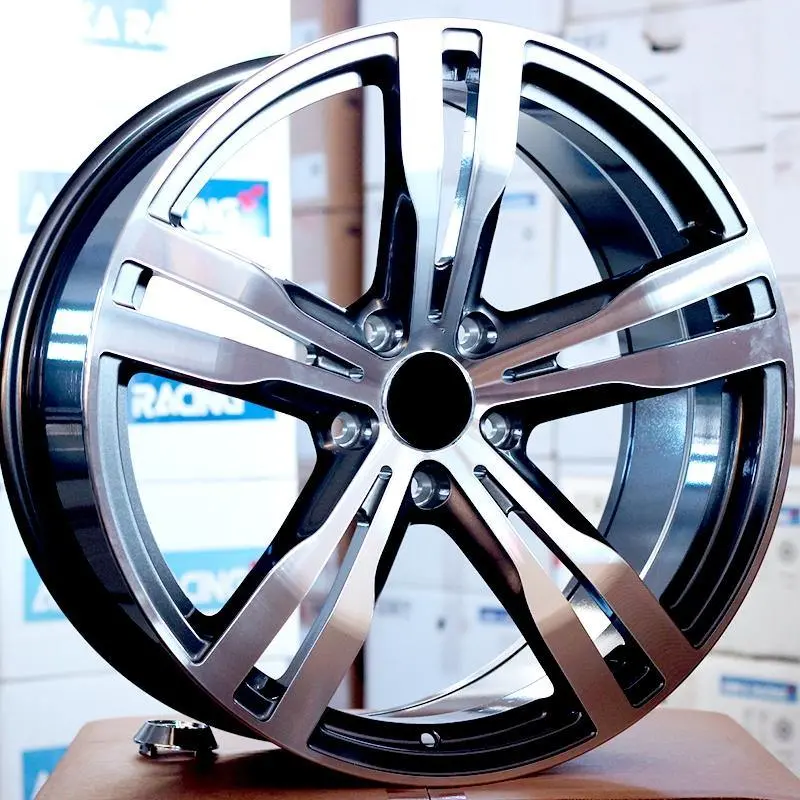 Replica For Mercedes 754 Black Polish 18*8 1