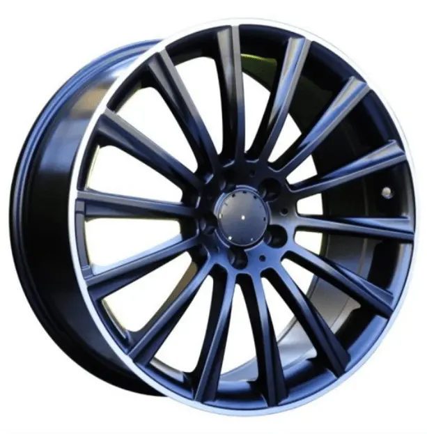 Replica For Mercedes 911 Gloss Black Polished Edge 19*8.5 1