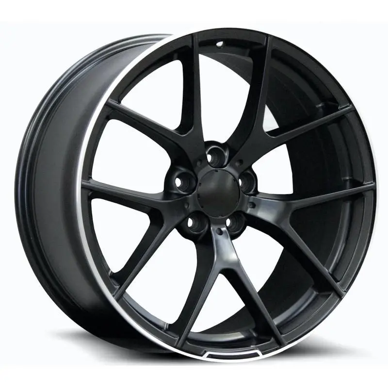 Replica For Mercedes 933 Black Polish 18*8 1