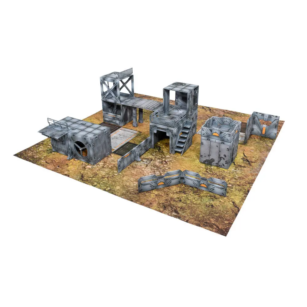 Halo: Flashpoint - Deluxe Buildable 3D Terrain Set 1