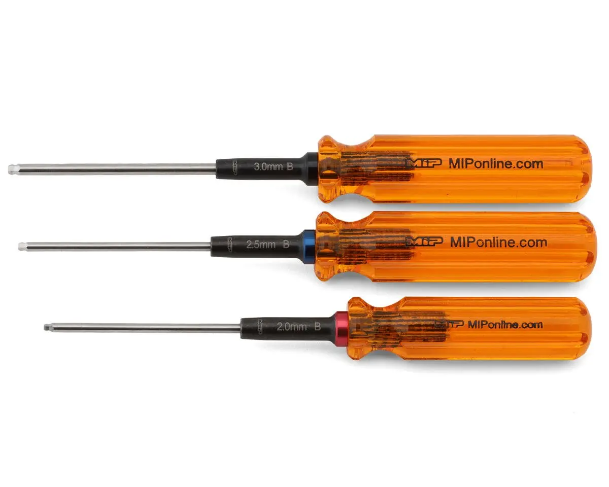 Mip Gen 2 Metric Ball End Hex Driver Wrench Set (2.0, 2.5 & 3.0Mm) 9606 1