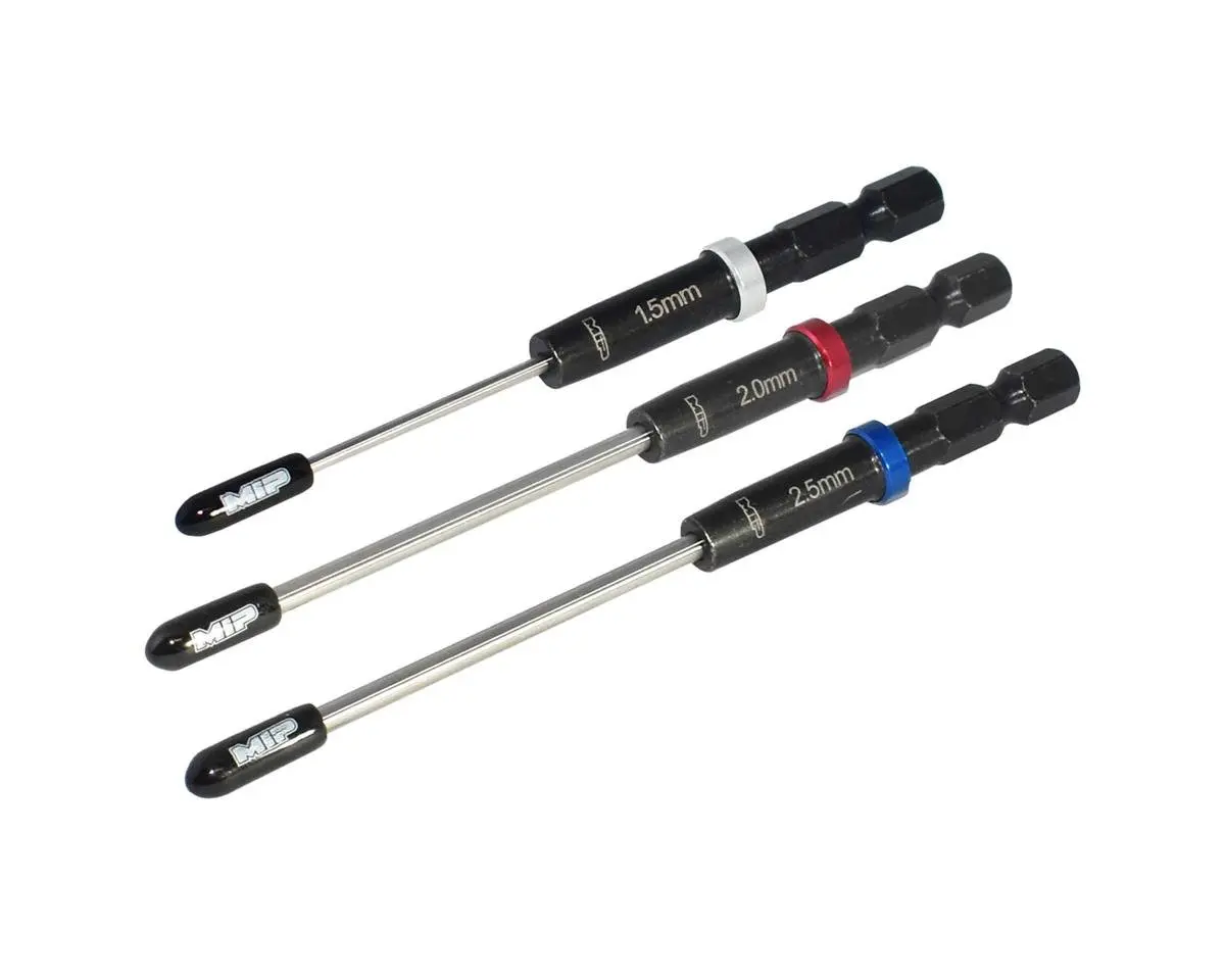 Mip Gen 2 Speed Tip Hex Driver Power Tool Tip Set (Metric) (1.5, 2.0 & 2.5Mm) 9612 1