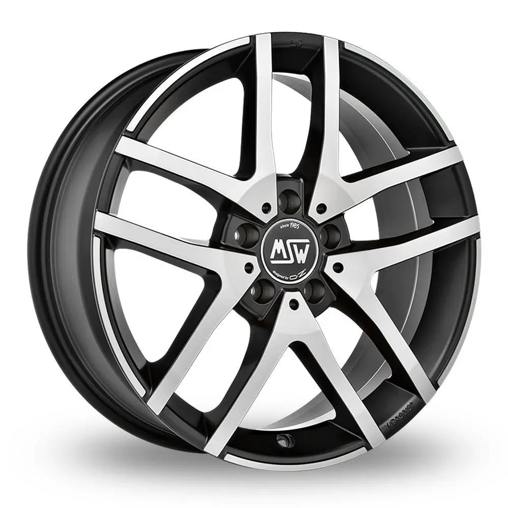 Msw Wheels Msw 28 16*6,5 Matt Black Polish 1