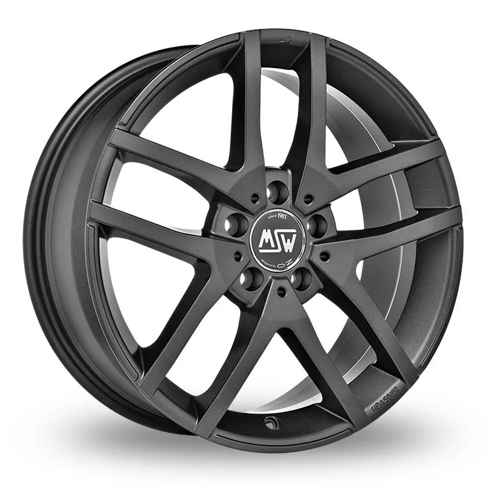 Msw Wheels Msw 28 17*7 Matt Dark Grey 1