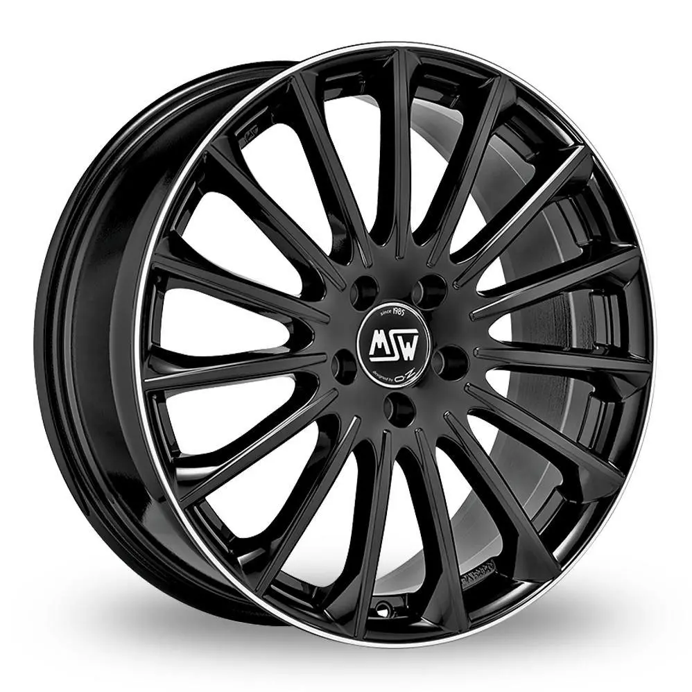 Msw Wheels Msw 30 17*7,5 Gloss Black Polished Lip 1