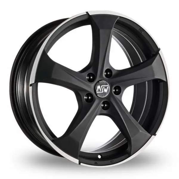Msw Wheels Msw 47 19*9 Matt Dark Titanium Diamond Cut 1