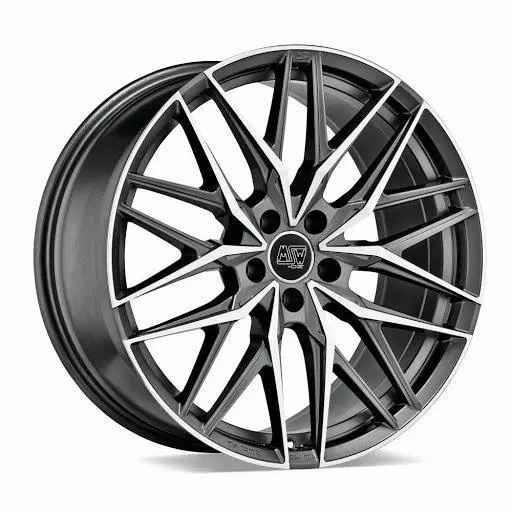Msw Wheels Msw 50 19*8,5 Matt Gun Metal Full Polished 1