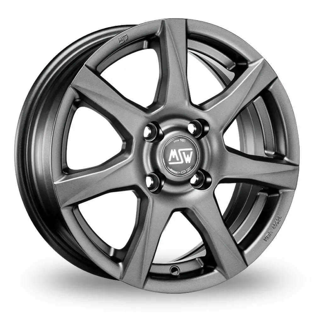 Msw Wheels Msw 77 16*7 Matt Dark Grey 1
