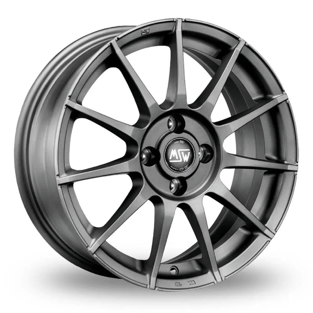 Msw Wheels Msw 85 14*6 Matt Gun Metal 1