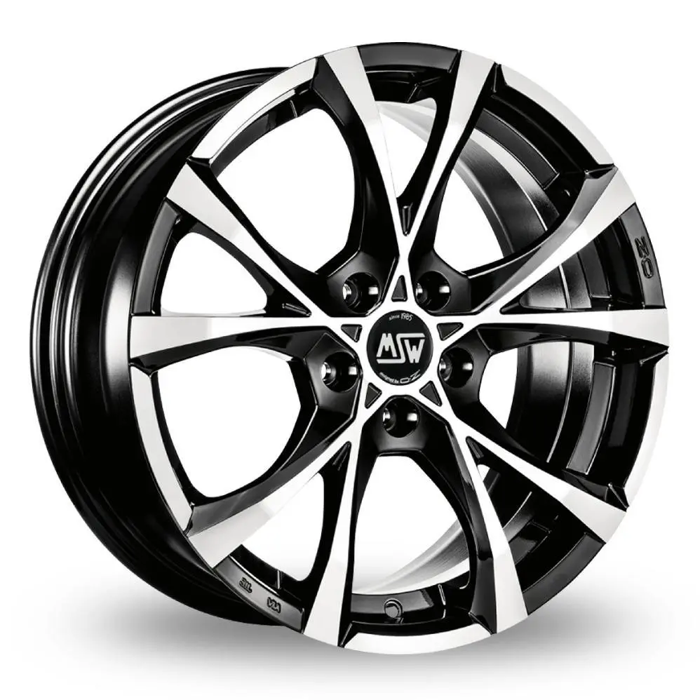 Msw Wheels Msw Crossover 19*8 Black Diamond Cut 1