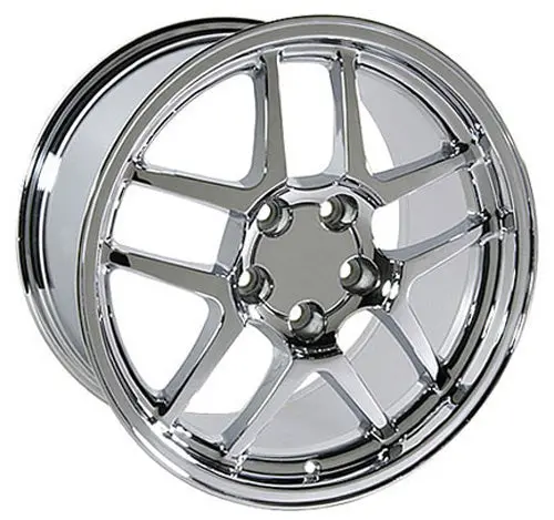 17" Replica Wheel Cv04 Fits Chevrolet Corvette - C5 Z06- Design Two 1