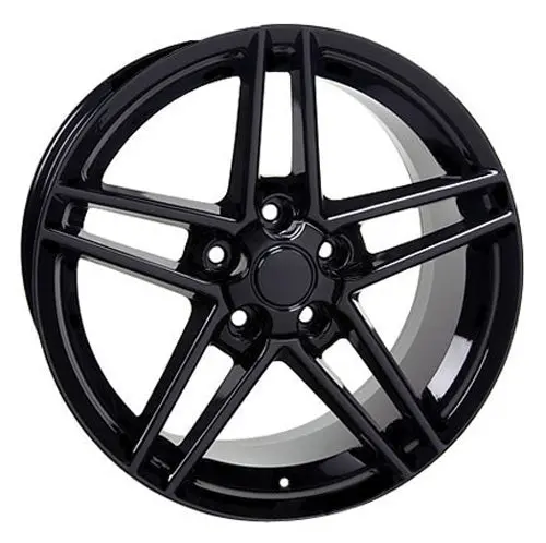 18" Replica Wheel Cv07a Fits Chevrolet Corvette - C6 Z06- Design Three 1