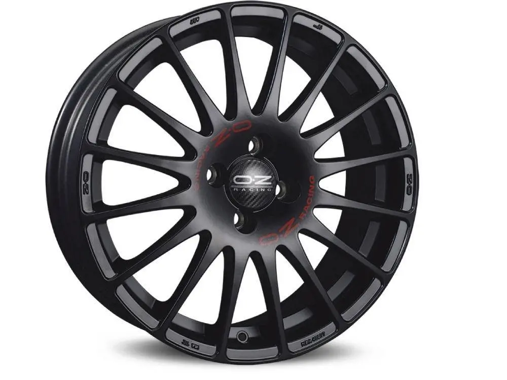 Oz Superturismo Gt 18*7 Matt Black 1