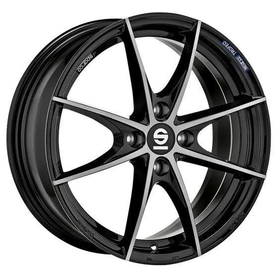 Sparco Wheels Trofeo 4 14*6 Fume Black Full Polished 1