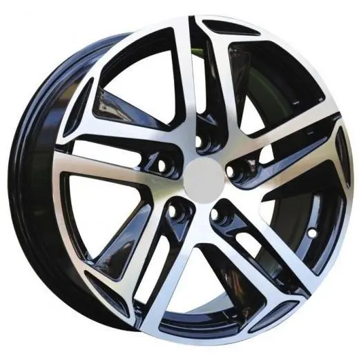 Replica For Citroen Peugeot 5516 Black Polish 17*7.5 1