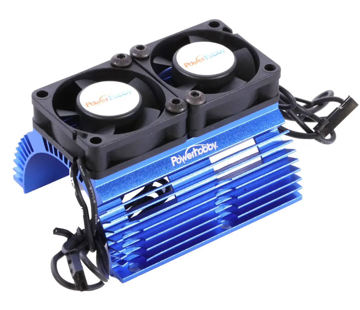 Powerhobby Heat Sink W Twin Turbo High Speed Cooling Fans 1/8 Motors Ph1289 6