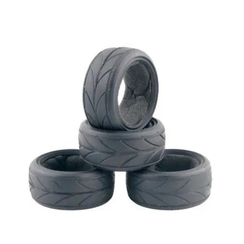 Powerhobby 1/10 On Road Car Tires 62Mm D4 (4) 1