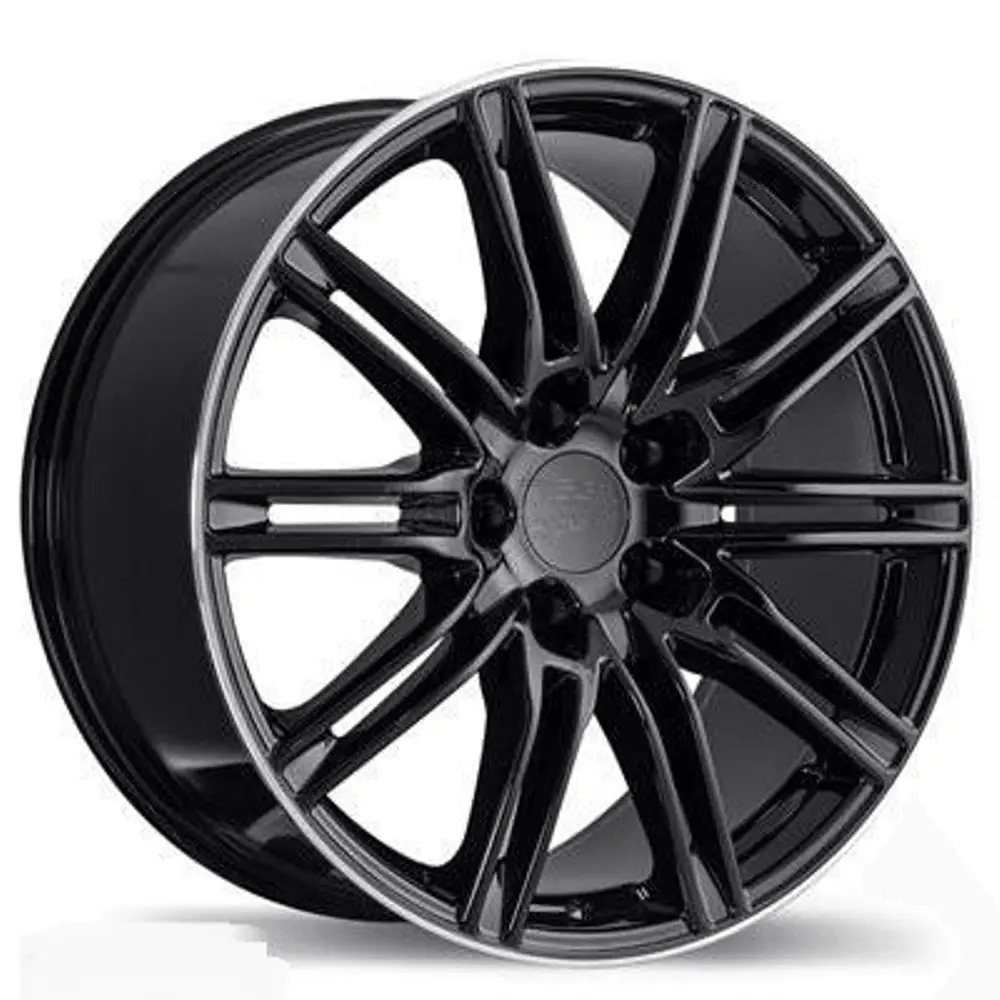Replica For Porsche 1153 Gloss Black Diamond Lip 21*10 1