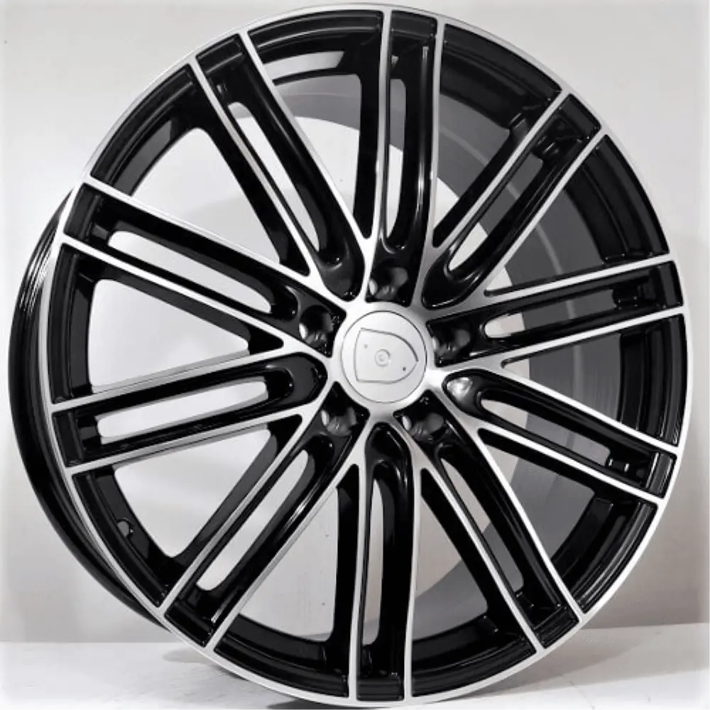 Replica For Porsche 1350 Black Polish 21*9.5 1