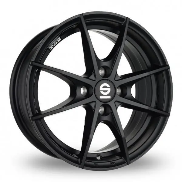 Sparco Wheels Trofeo 4 17*7 Matt Black 1