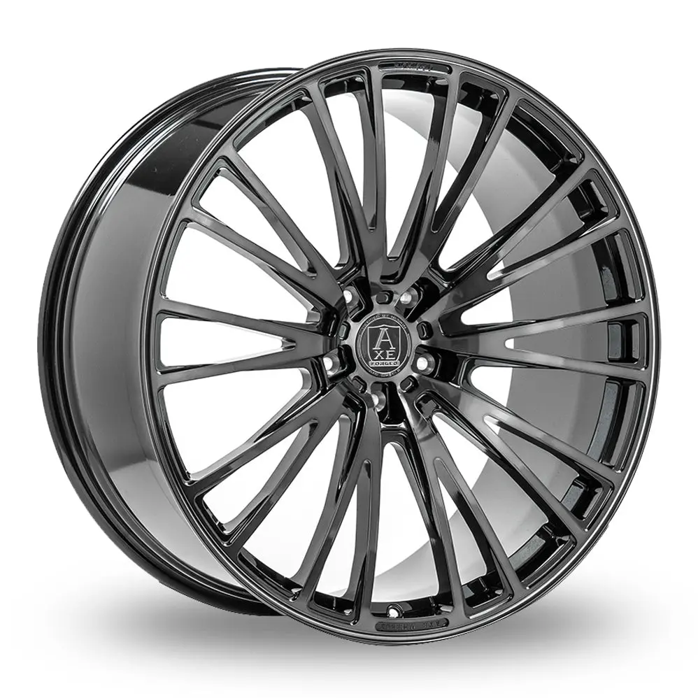 Axe Wheels Ff2 Forged Gloss Black Polished & Tinted 23*10 1