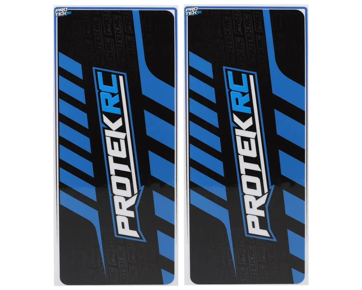 Protek Rc 2024 Universal Chassis Protective Sheet (Blue/Black) (2) Ptk-1102-24 1