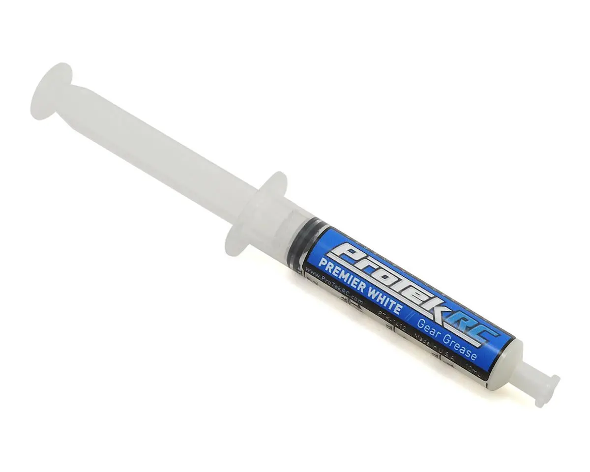 Protek Rc "Premier White" Friction & Noise Reducing Gear Grease Lubricant (10Ml) Ptk-1412 1