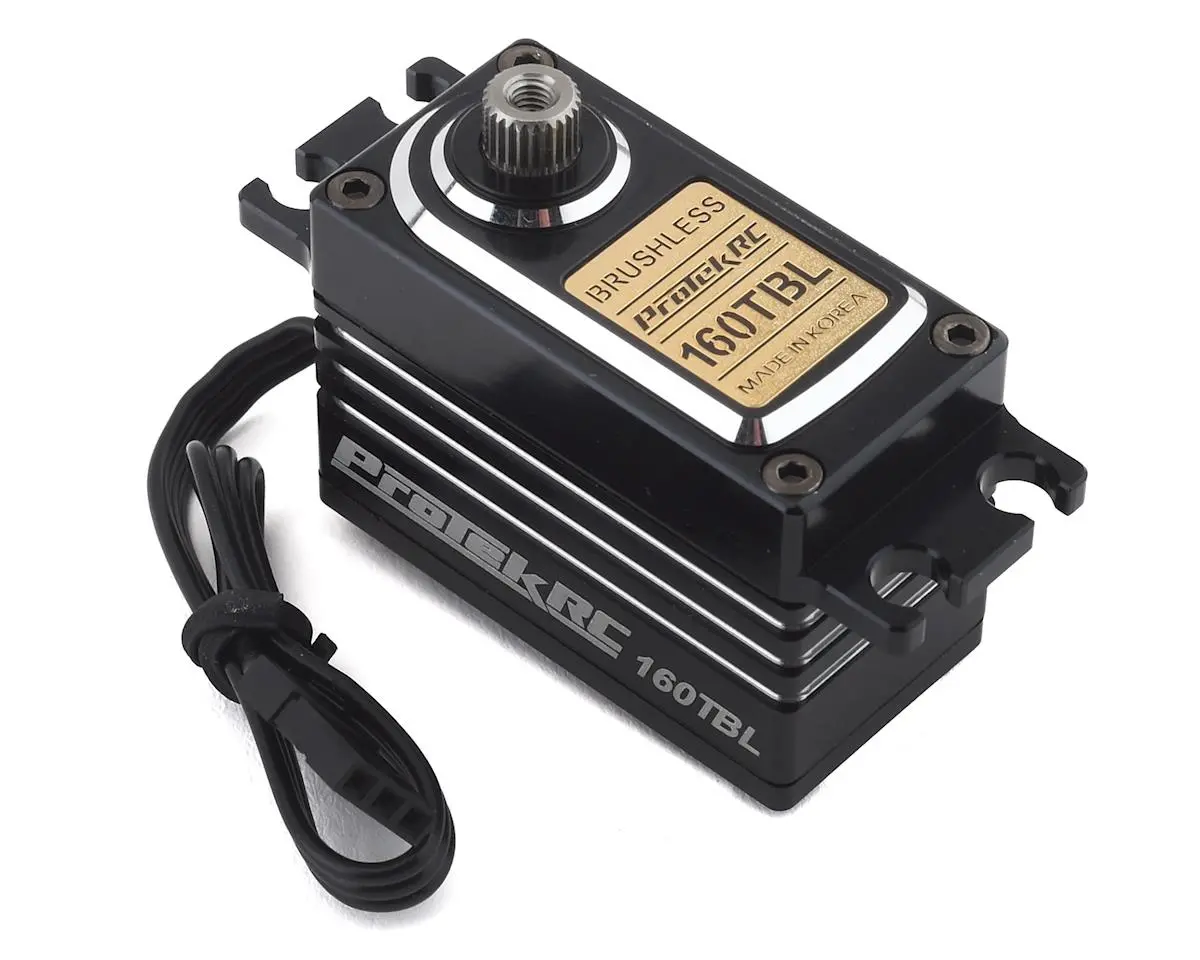 Protek Rc 160Tbl "Black Label" Low Profile High Torque Brushless Servo Ptk-160Tbl 1