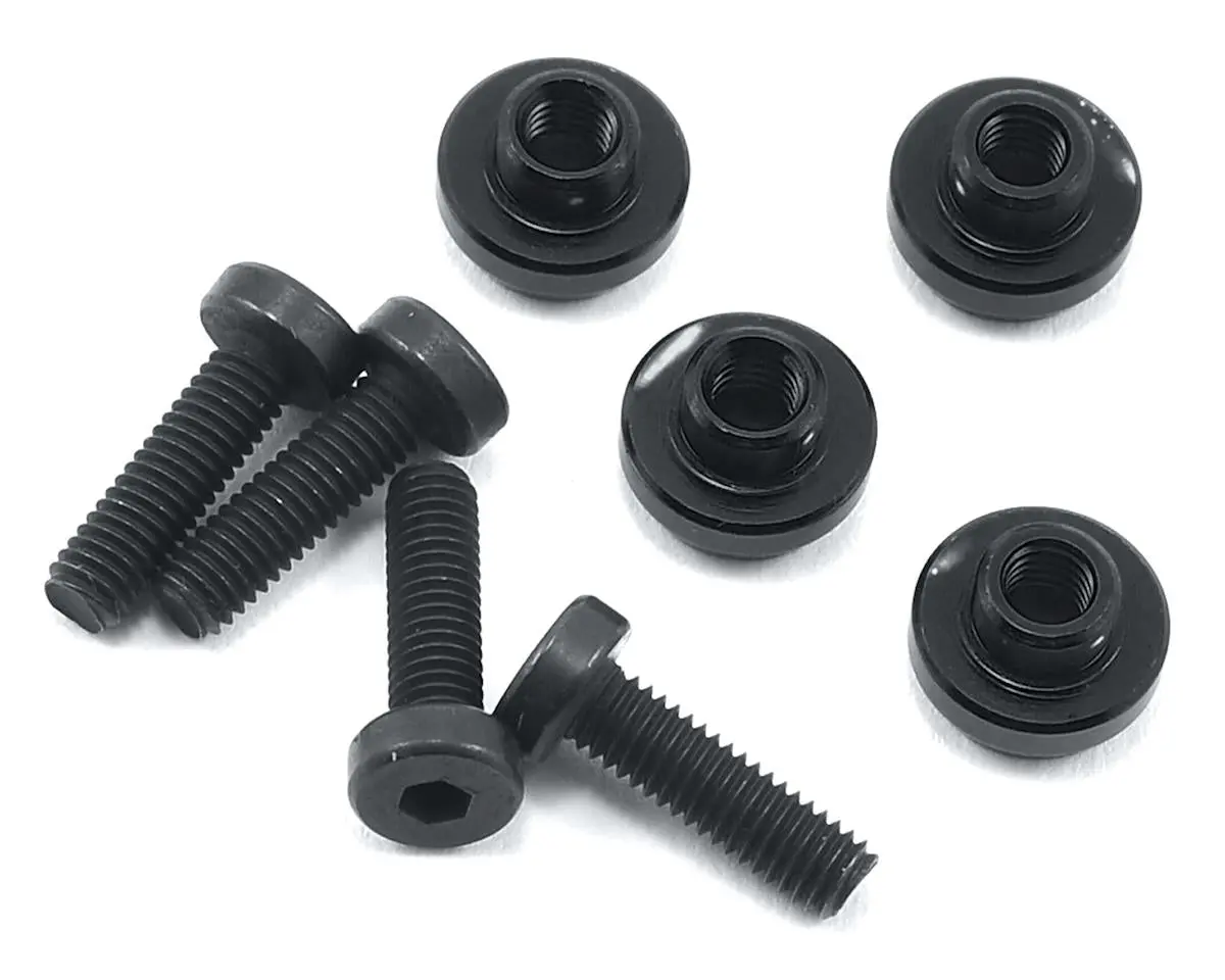 Protek Rc Aluminum Servo Mount Grommet (Black) (4) Ptk-3040 1