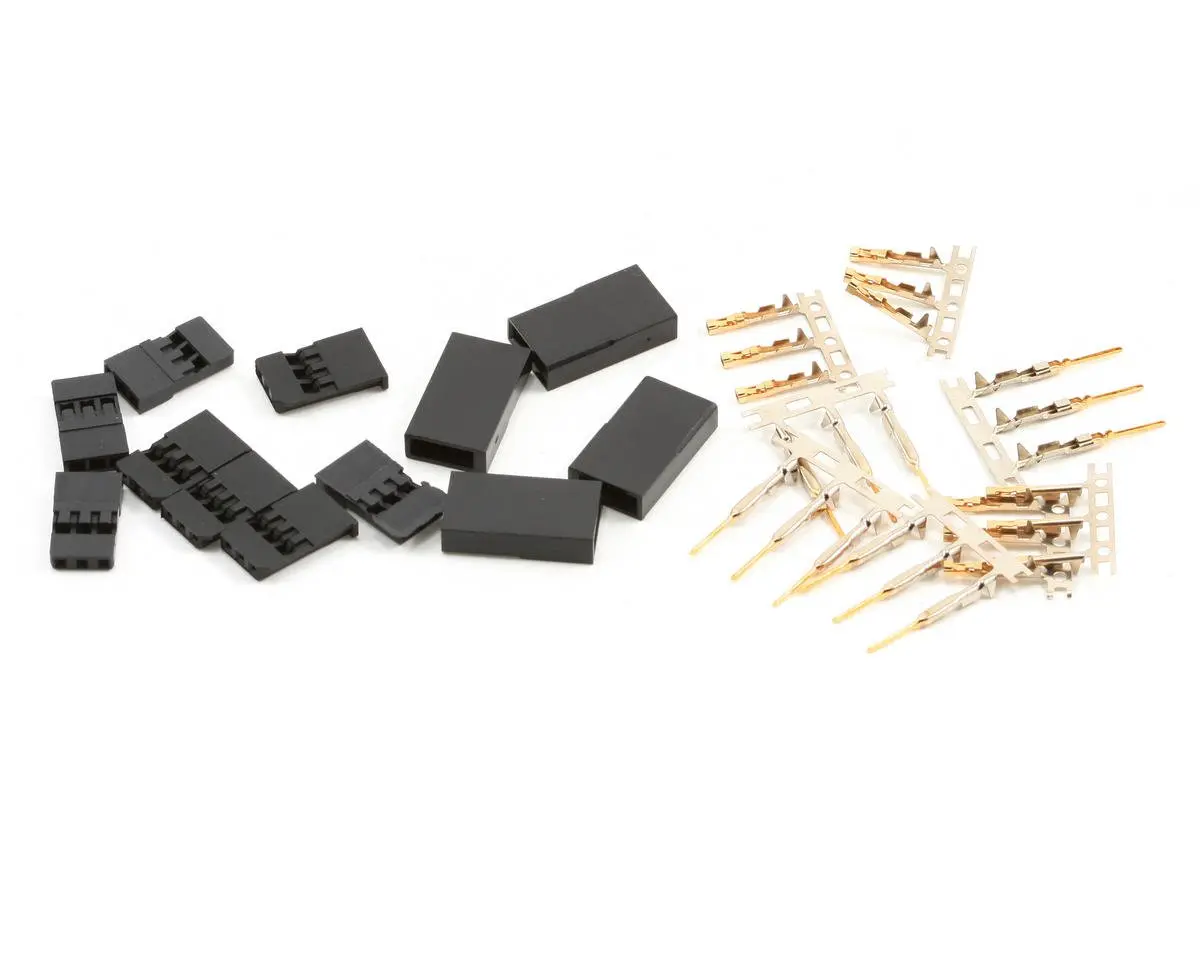 Protek Rc Futaba Style Servo Connectors (4 Pair) Ptk-5008 1