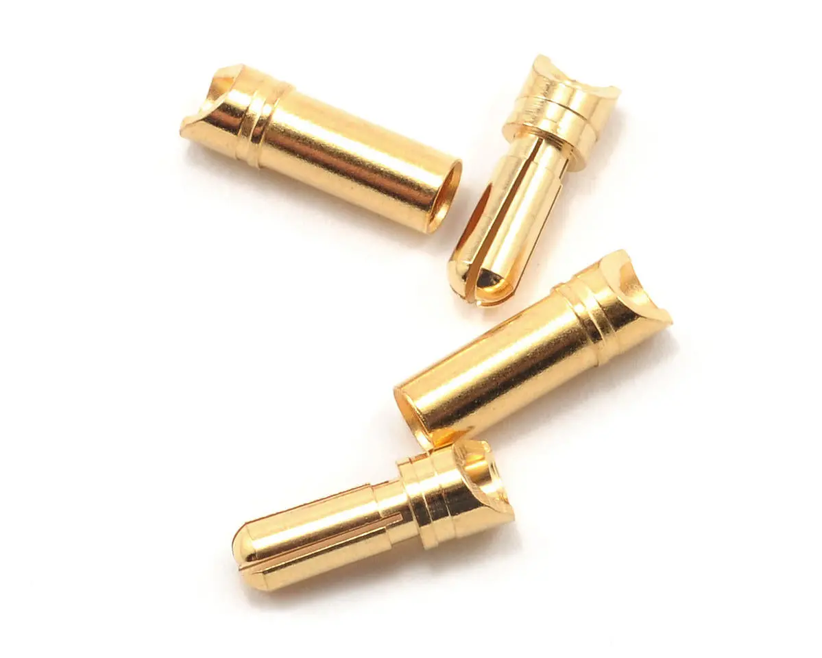 Protek Rc 3.5Mm "Super Bullet" Gold Connectors (2 Male/2 Female) 1